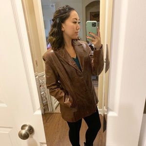 💫 BOGO Classic Vintage Leather Jacket